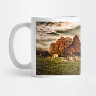 A Peaceful Country Scene Mug